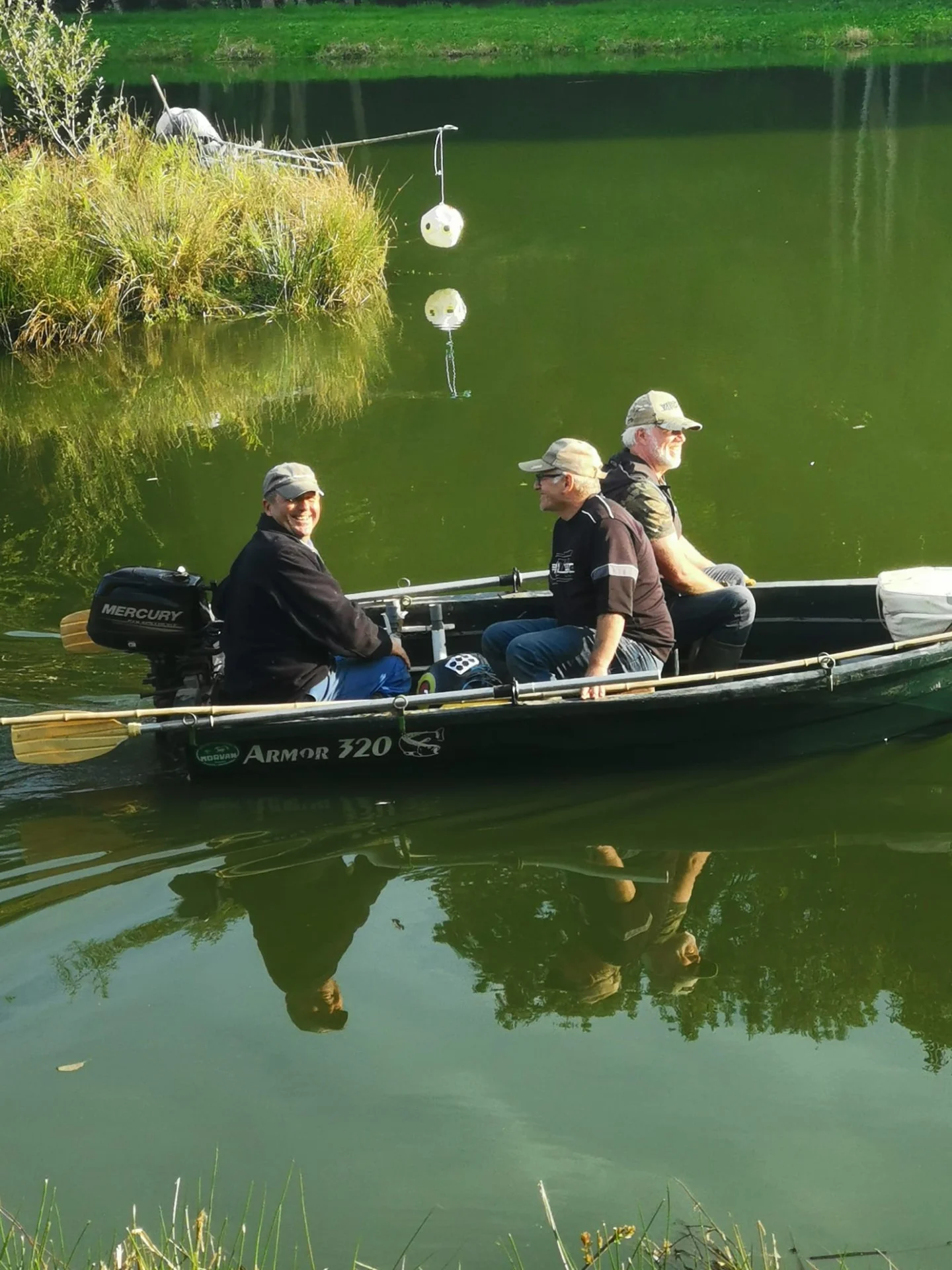 Opération pause d'effaroucheurs à cormorans